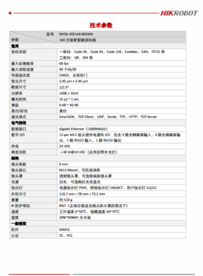 ?？低昅VGL-ID5144-06SWN 160萬像素智能讀碼器賦能服務(wù)器工作站高效運(yùn)轉(zhuǎn)